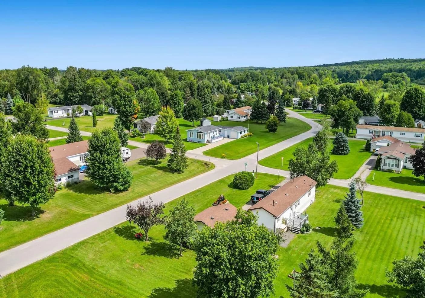 A view of Pleasant View Park